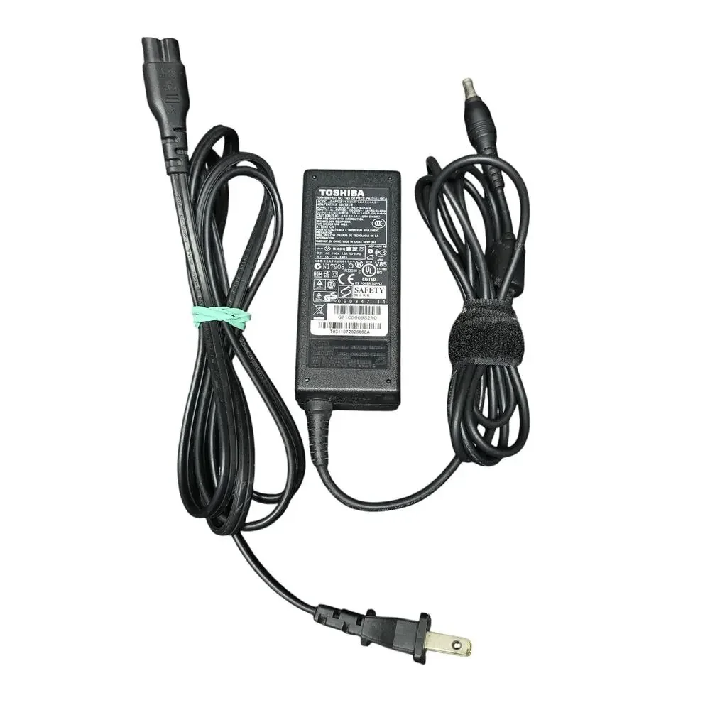 Genuine Toshiba Satellite Series AC Adapter Charger PA3714U-1ACA Computer Cords